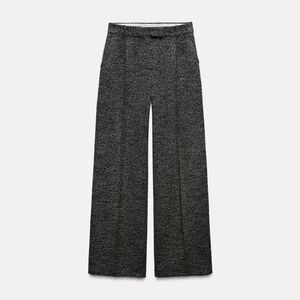 Zara Straight Leg High Waisted Pants